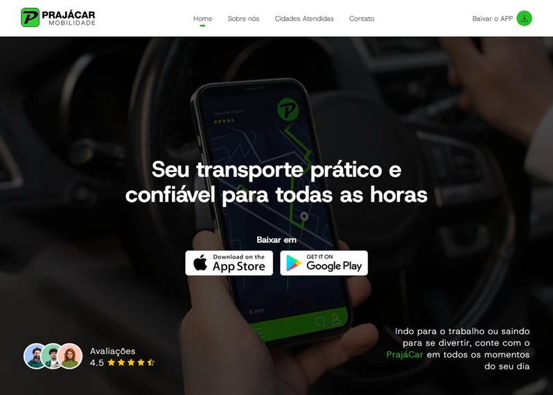 Projeto de website desenvolvido